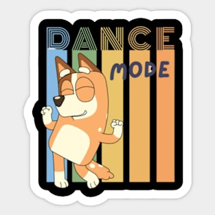 dance mode bingo Sticker